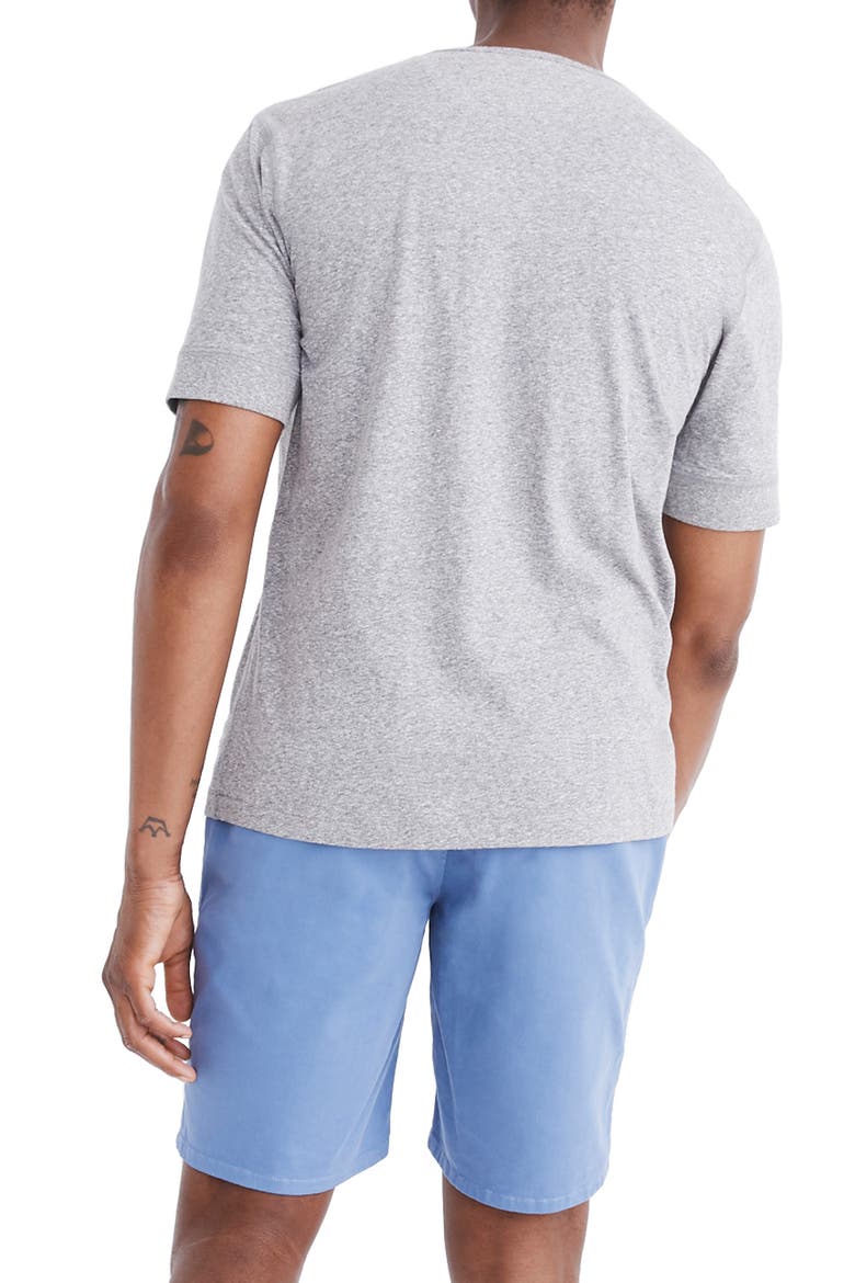 Heathered Henley T-Shirt, Alternate, color, HEATHER GREY MIX