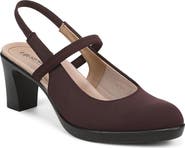 LifeStride Evoke Slingback Mary Jane Platform Pump