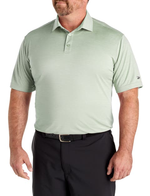 Big & Tall Performance Heather Polo Shirt