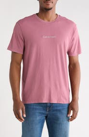Calvin Klein Garment Washed Chest Logo Tee