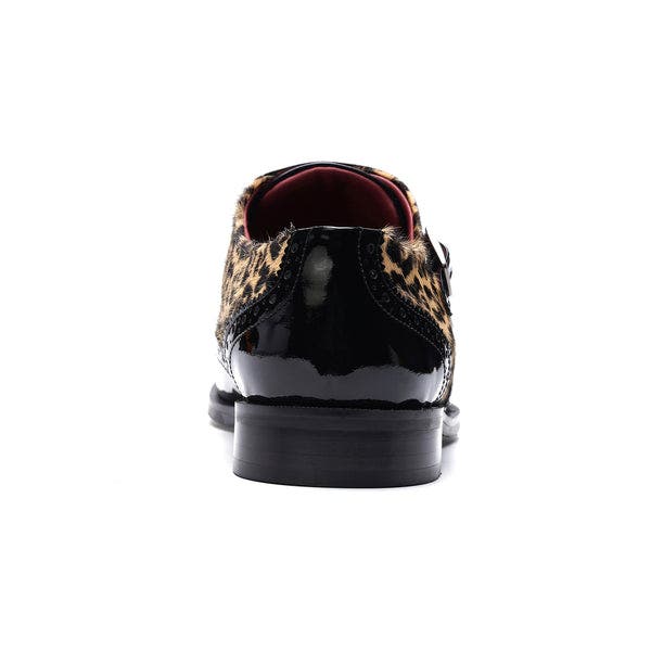 Kai Double Monk, Alternate, color, Black Leopard