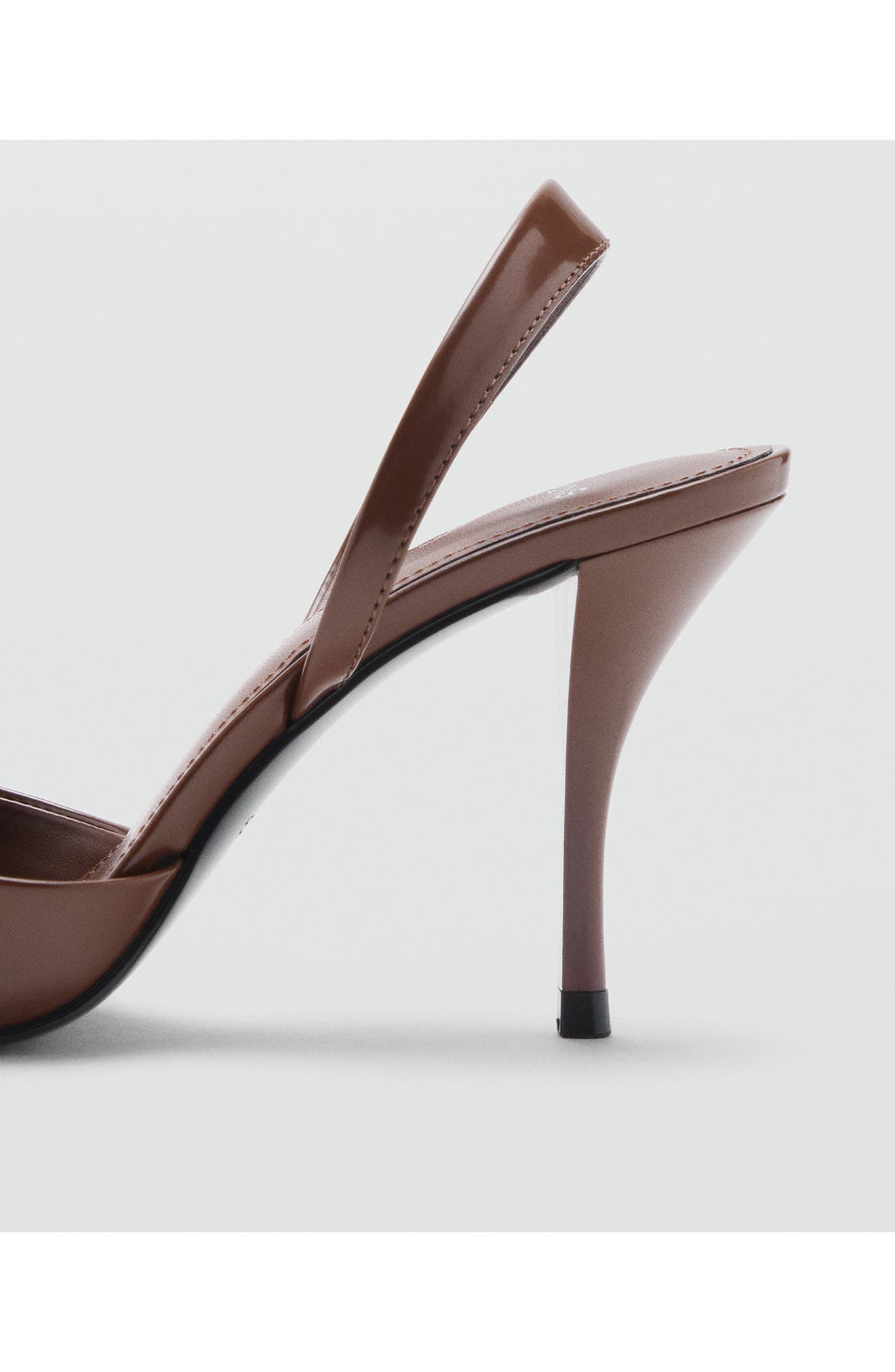 Slingback Stiletto Pump, Alternate, color, COGNAC