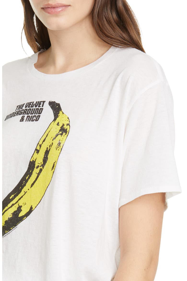 Velvet Underground Banana Graphic Tee, Alternate, color, ECRU