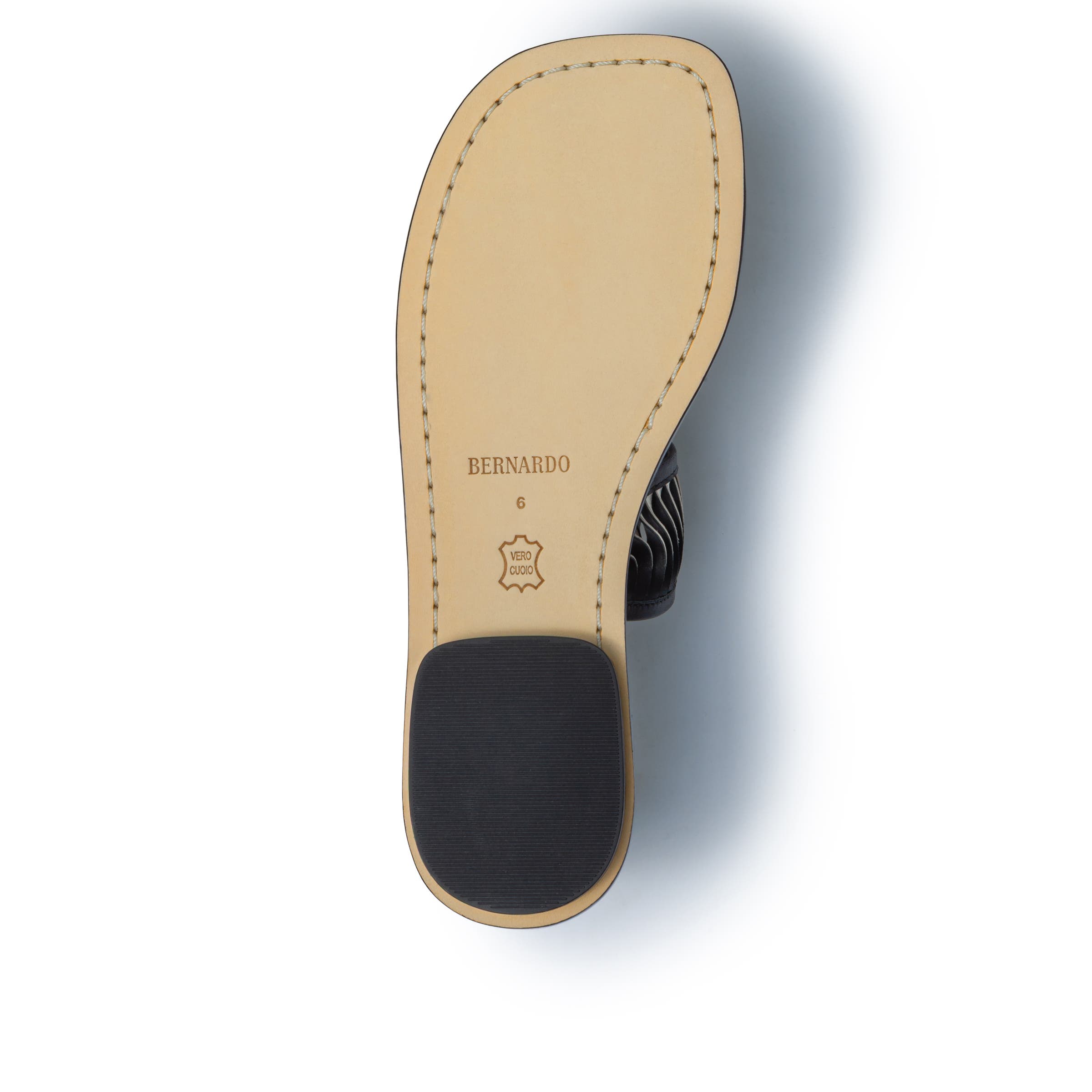 Bernardo 1946 Footwear Andorra Flat Sandal, Alternate, color, Black