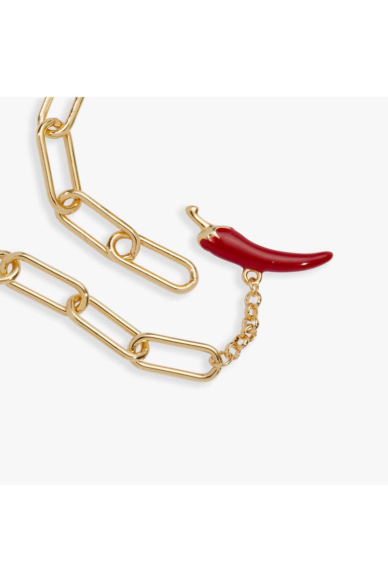 Taco Truck Toggle Bracelet, Alternate, color, Gold