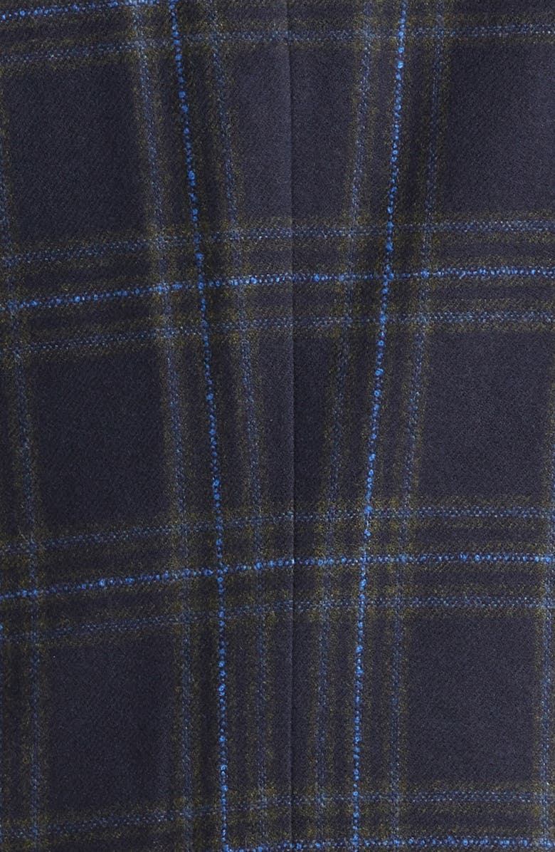 ISAIA Marechiaro Plaid Wool & Cashmere Sport Coat, Alternate, color, Blue