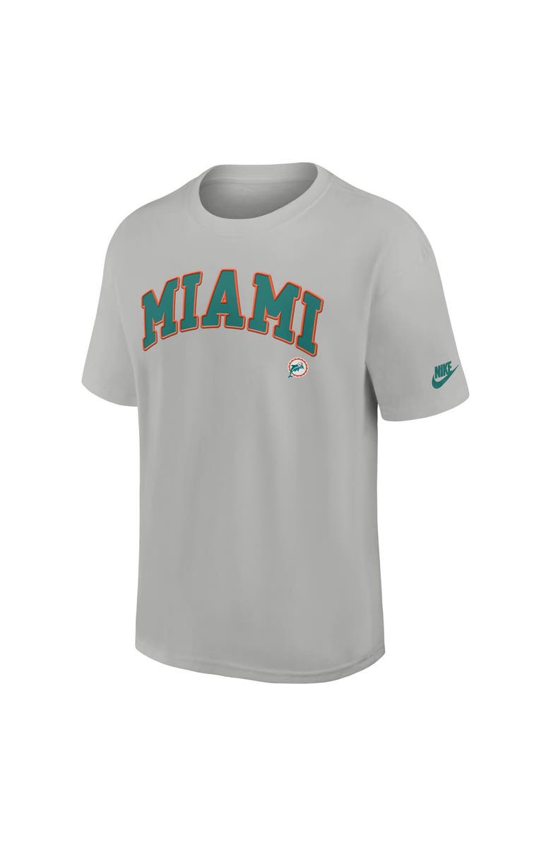 Nike Men's Nike Silver Miami Dolphins Rewind Max90 Statement T-Shirt, Alternate, color, 