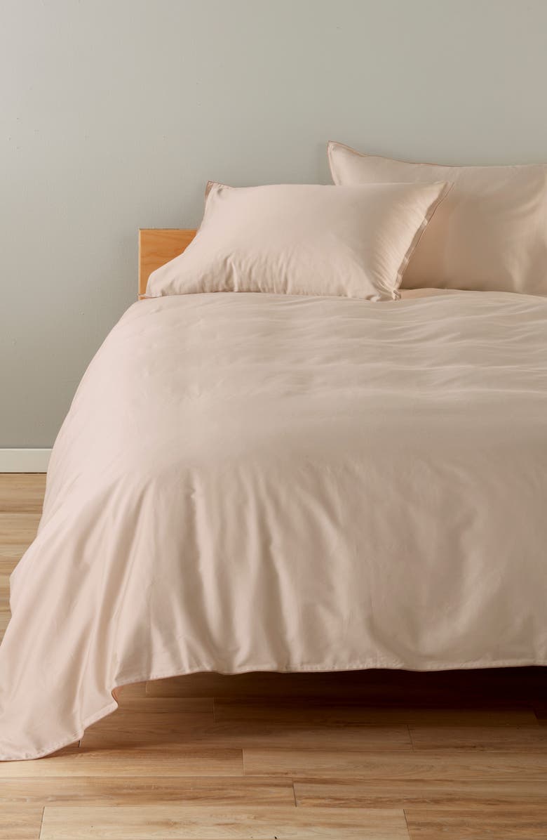 Nordstrom Solid Reversible Duvet Cover, Alternate, color,