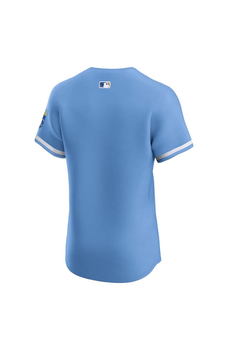 Nike Men's Nike Light Blue Kansas City Royals Alternate Elite Jersey, Alternate, color, Light Blue
