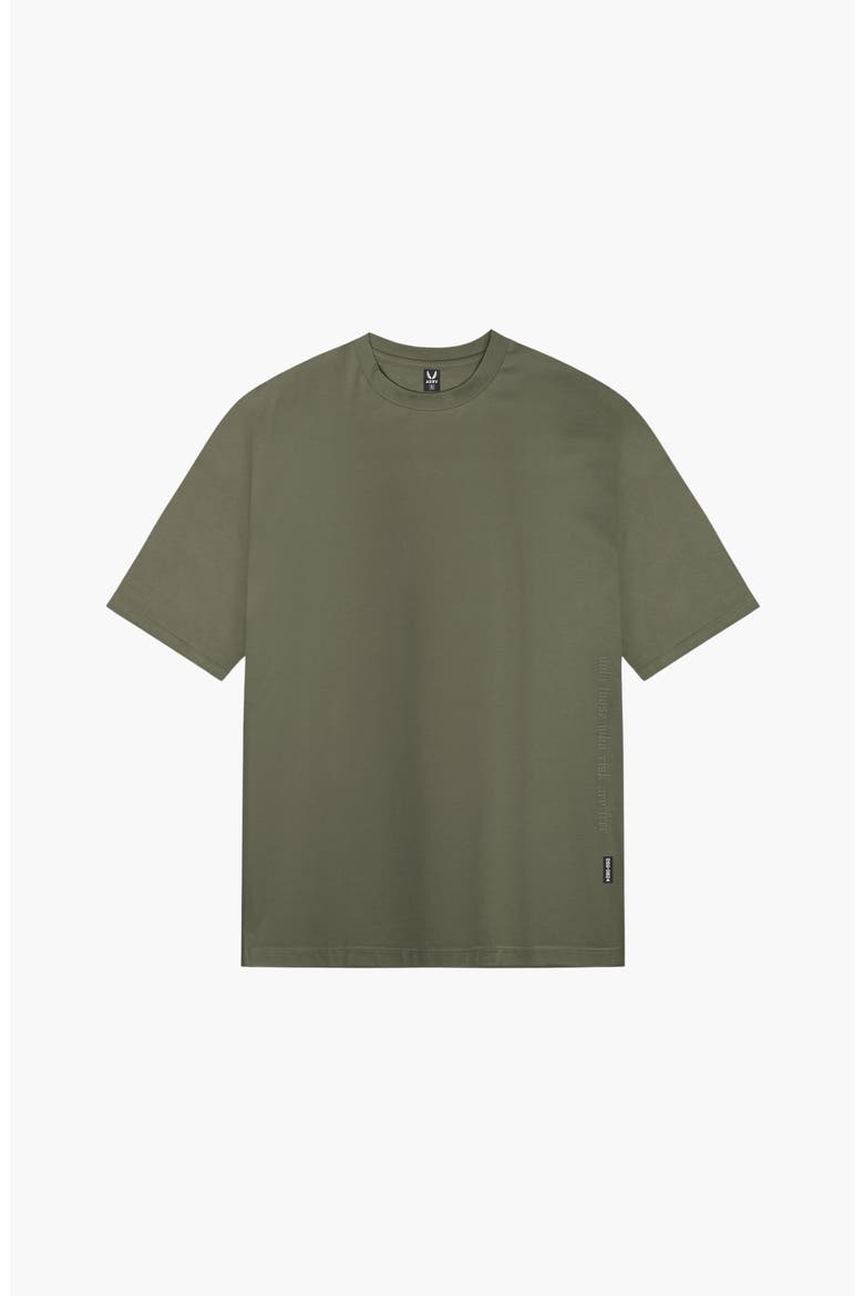 Supima Oversized Tee, Main, color, Olive