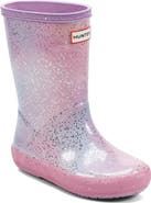 Hunter Kids' Original First Classic Glitter Rain Boot