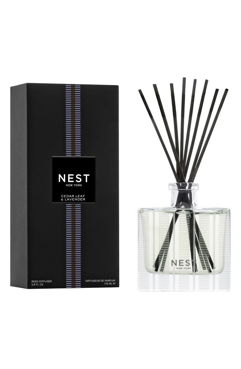 NEST New York Cedar Leaf & Lavender Reed Diffuser, Main, color,