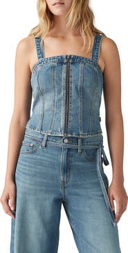 Levi's Sculpted Bustier Top