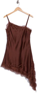 Princess Polly Malakhai Lace Asymmetric Minidress