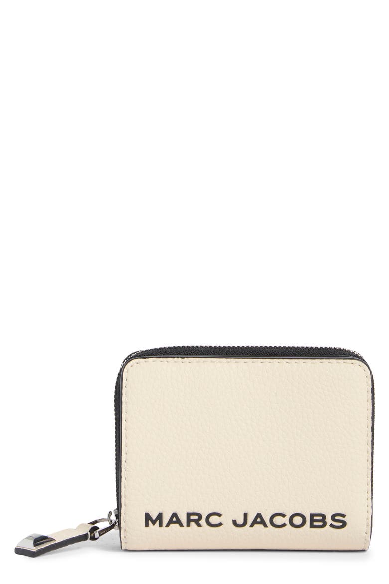 Bold SLG Mini Compact Wallet, Main, color, MARSHMALLOW