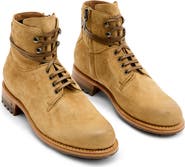John Varvatos Moto Lace-Up Boot