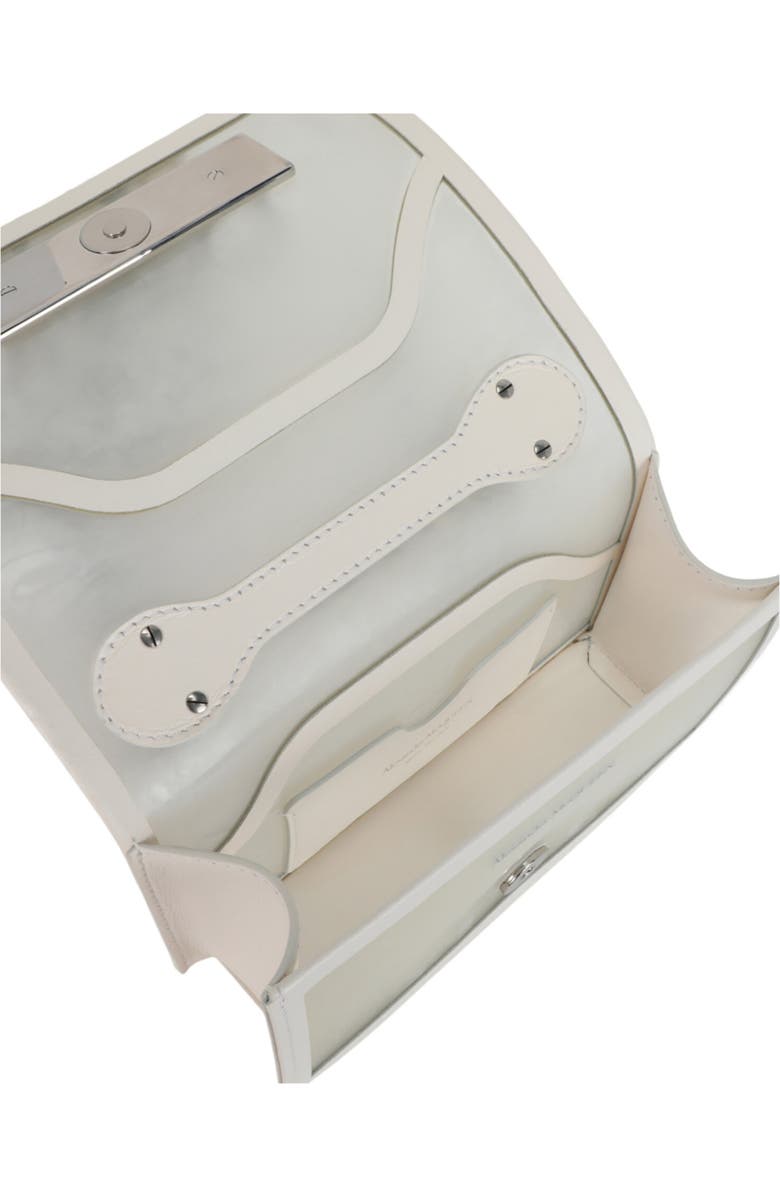 Alexander McQueen Puma Mini Jeweled Shoulder Bag, Alternate, color, White