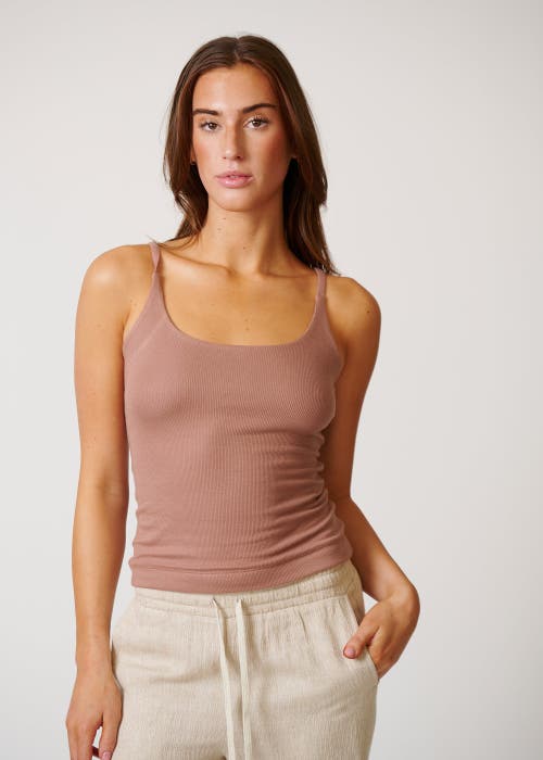 Leisure Lab Womens Tank Top In Cinnamon
