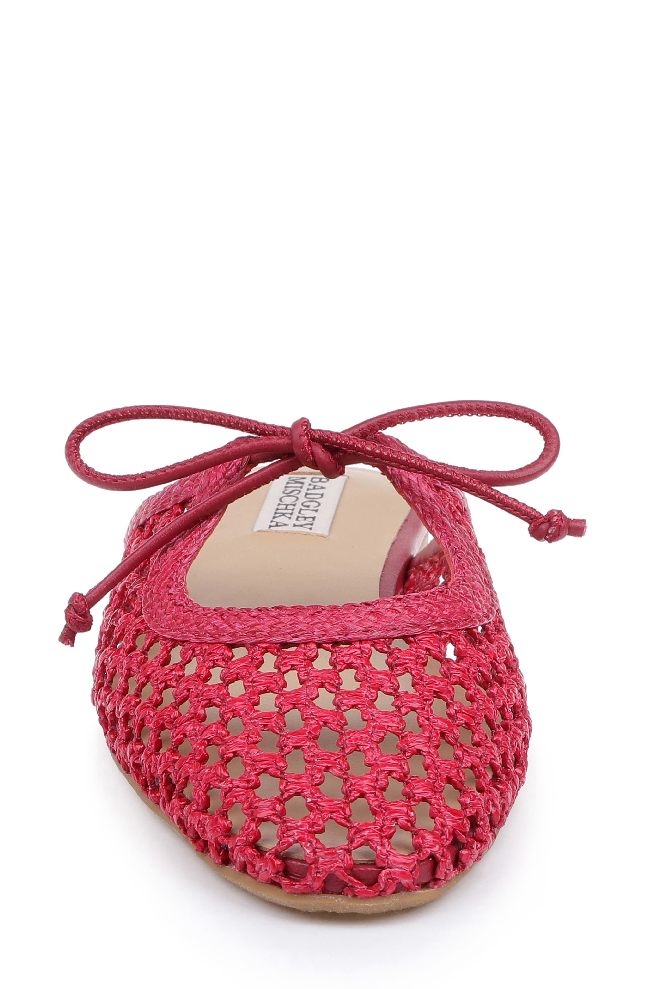 Xailee Woven Mule, Alternate, color, DARK CHERRY