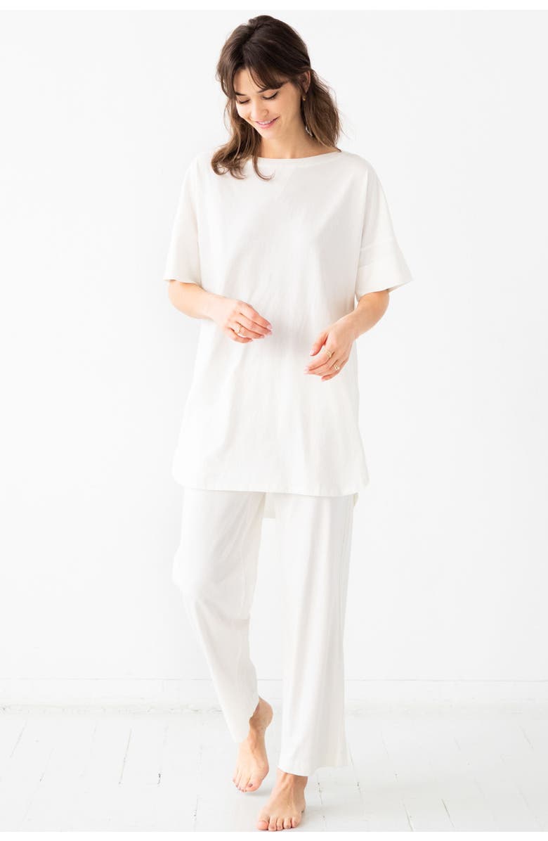 SALUA Easy Boatneck Nightshirt, Alternate, color,