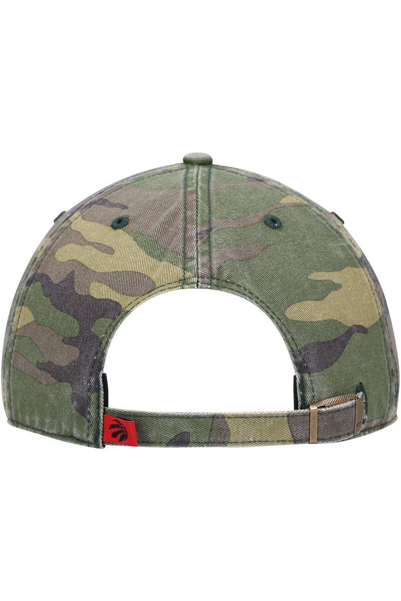 Men's '47 Camo Toronto Raptors Clean Up Adjustable Hat, Alternate, color, Camo