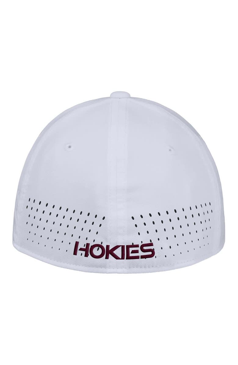 Nike Men's Nike White Virginia Tech Hokies 2025 On-Field Performance Flex Hat, Alternate, color,