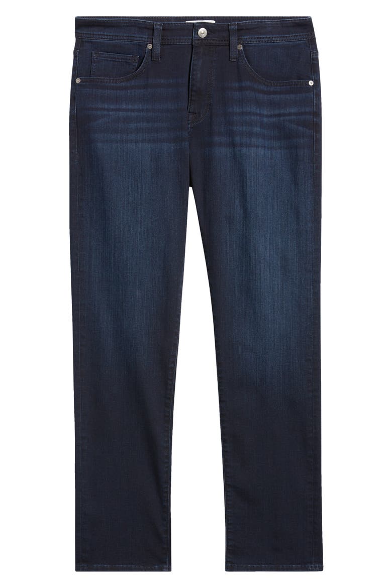 Slim Straight Leg Jeans, Alternate, color, DK MIDNT INDIGO
