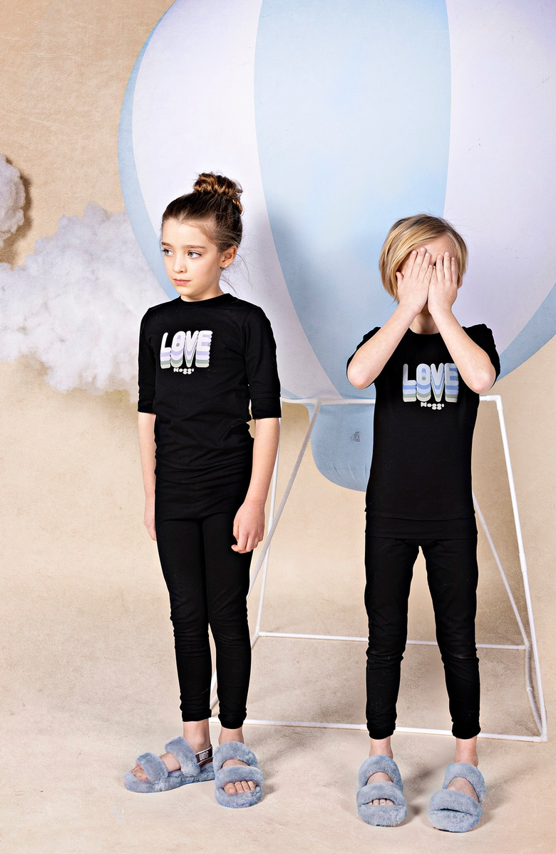 NoggiWear Layers of Love Loungewear Set, Alternate, color,