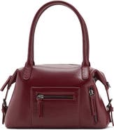 MANGO TEEN Mini Structured Faux Leather Top Handle Bag