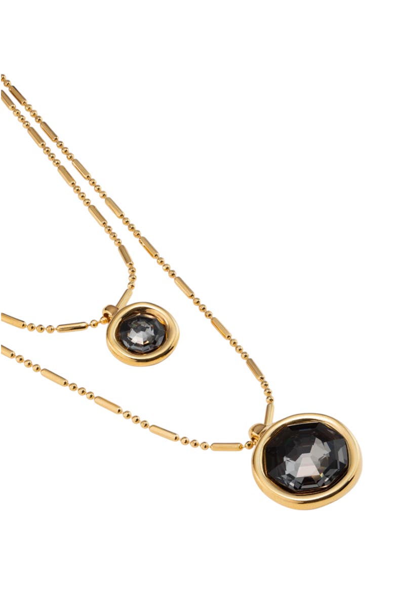 UNODE50 Double Strand Pendant Necklace, Alternate, color, Gold