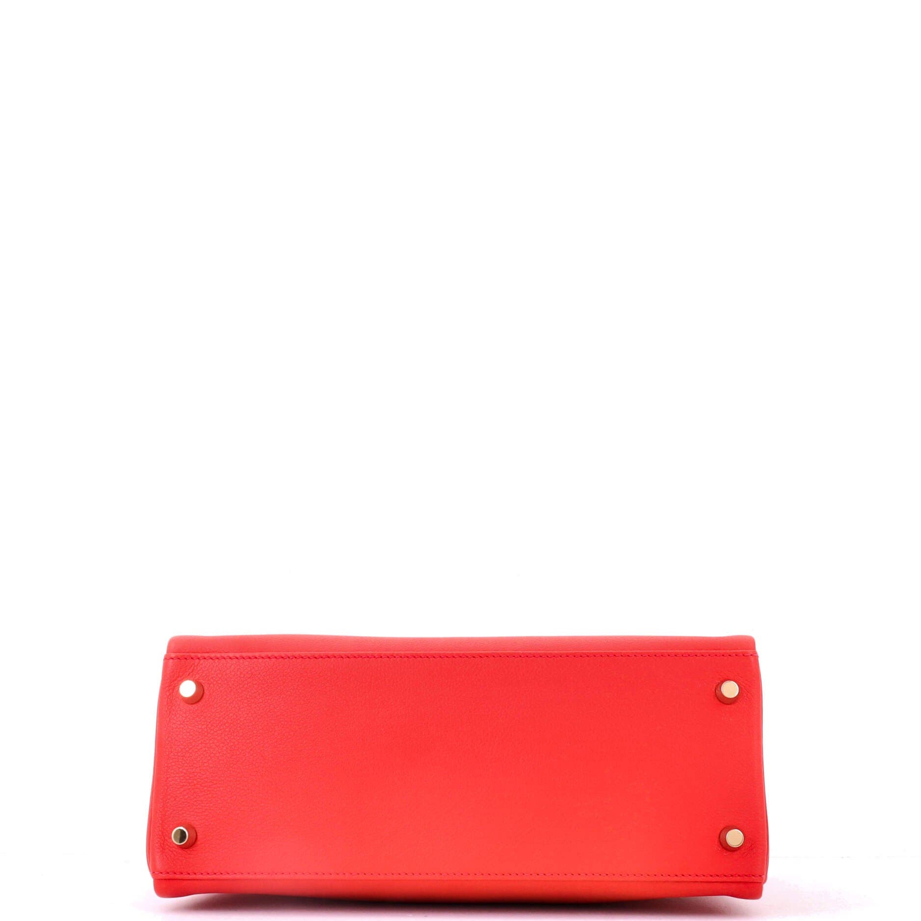 Kelly Handbag Red Evercolor with Gold Hardware 28, Alternate, color, Red