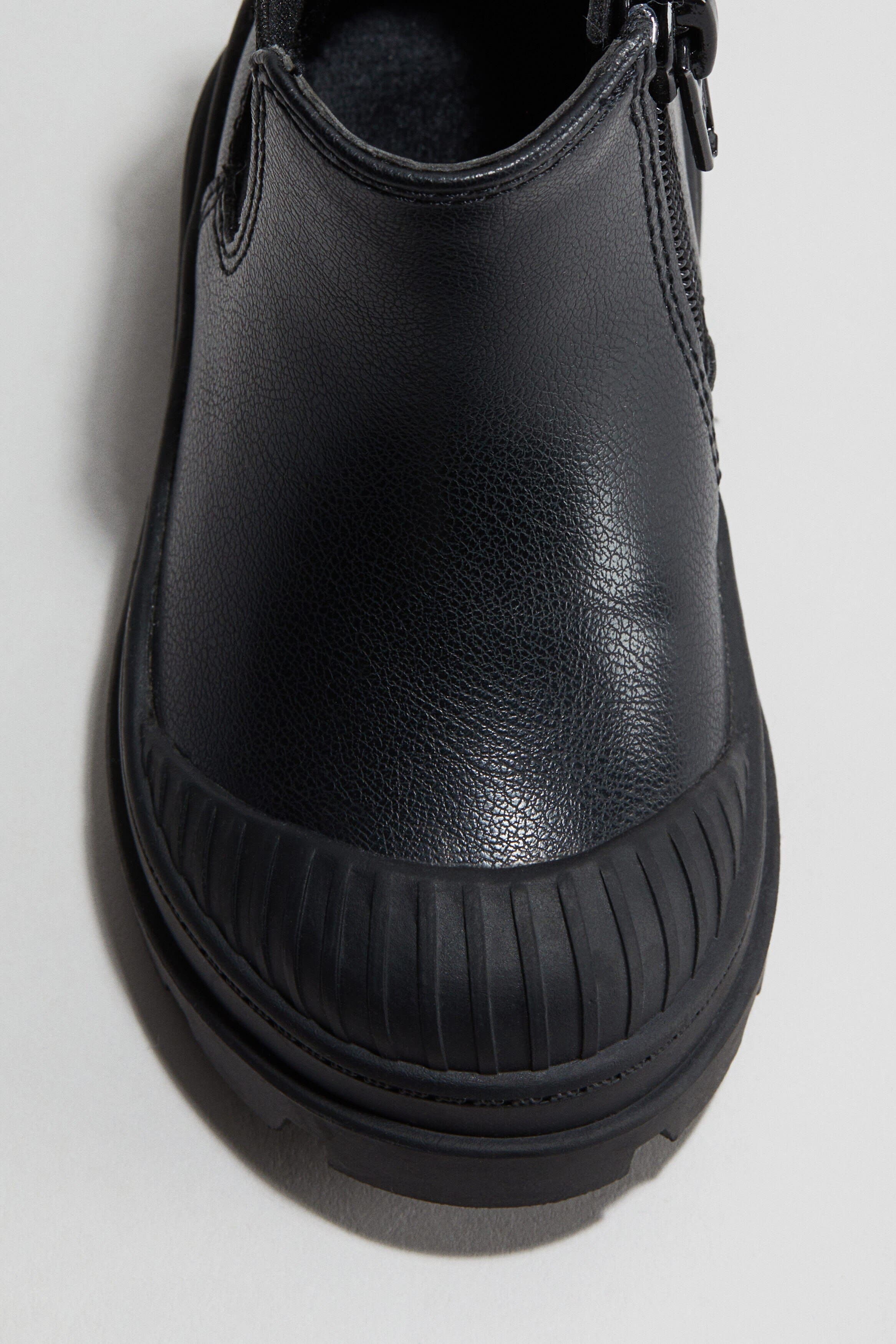 Chunky Chelsea Boots, Alternate, color, Black