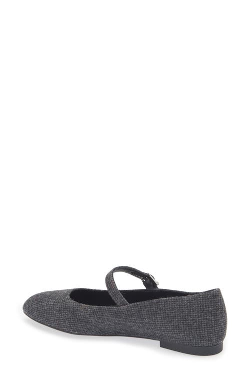 Stuart Weitzman Analeise Mary Jane Flat In Gray