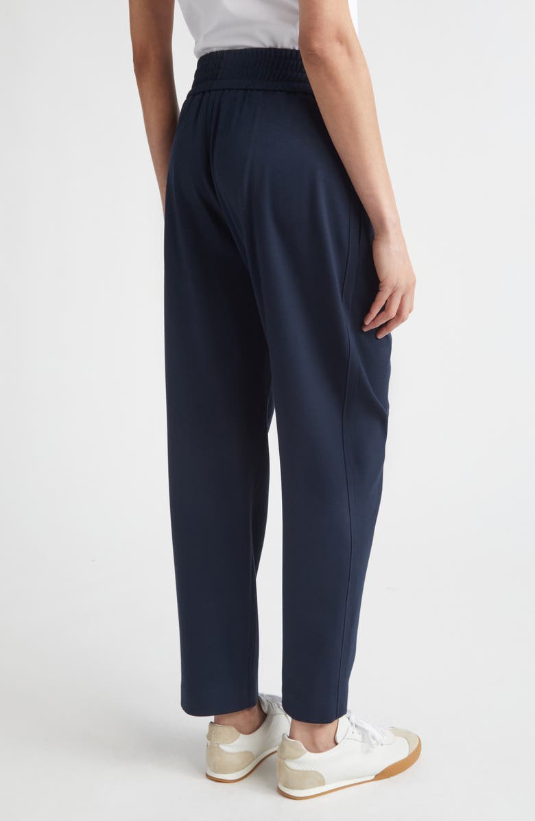 Eleventy Elastic Waist Knit Pants, Alternate, color, 11 Blue