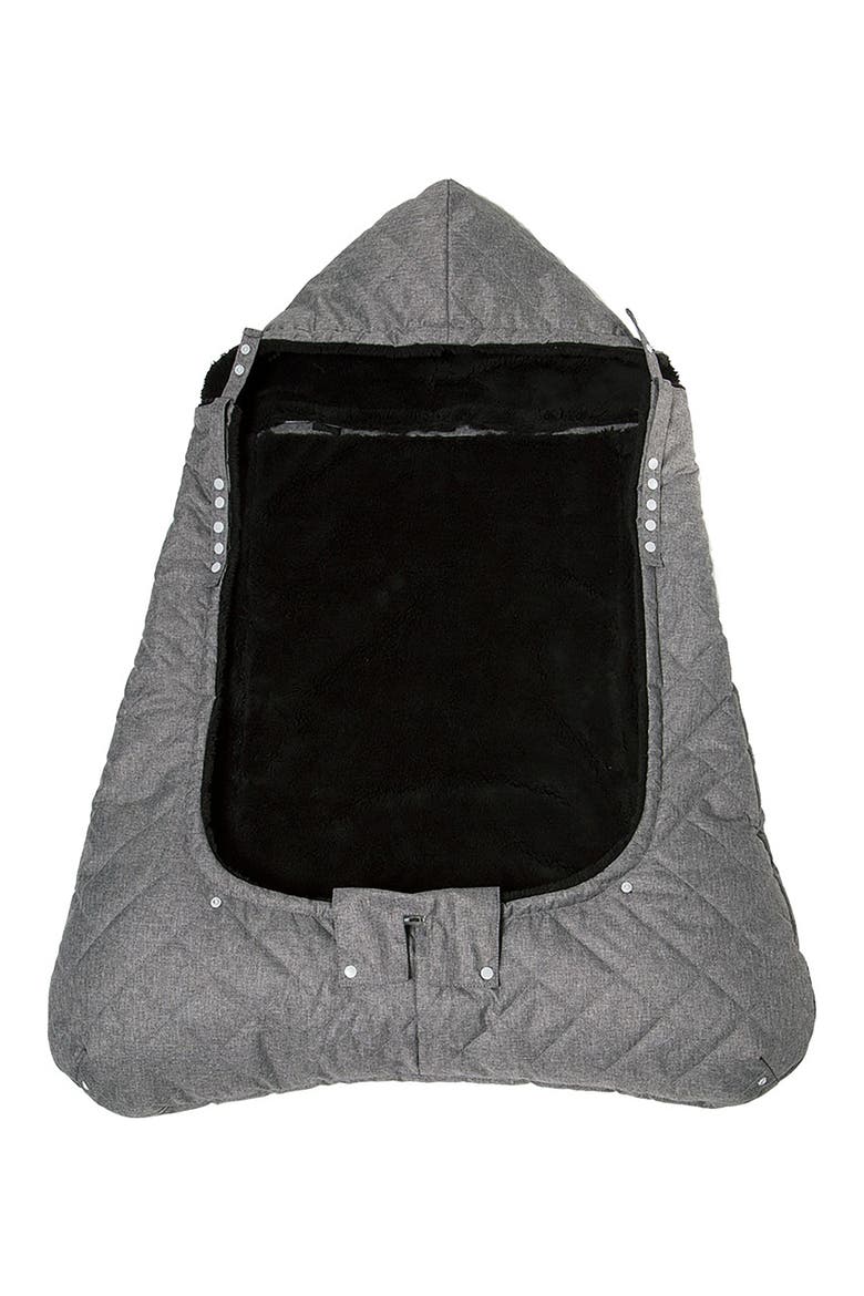 7. A.M. Enfant K-Poncho 3-in-1 Baby Carrier Cover, Alternate, color, HEATHER GREY PLUSH