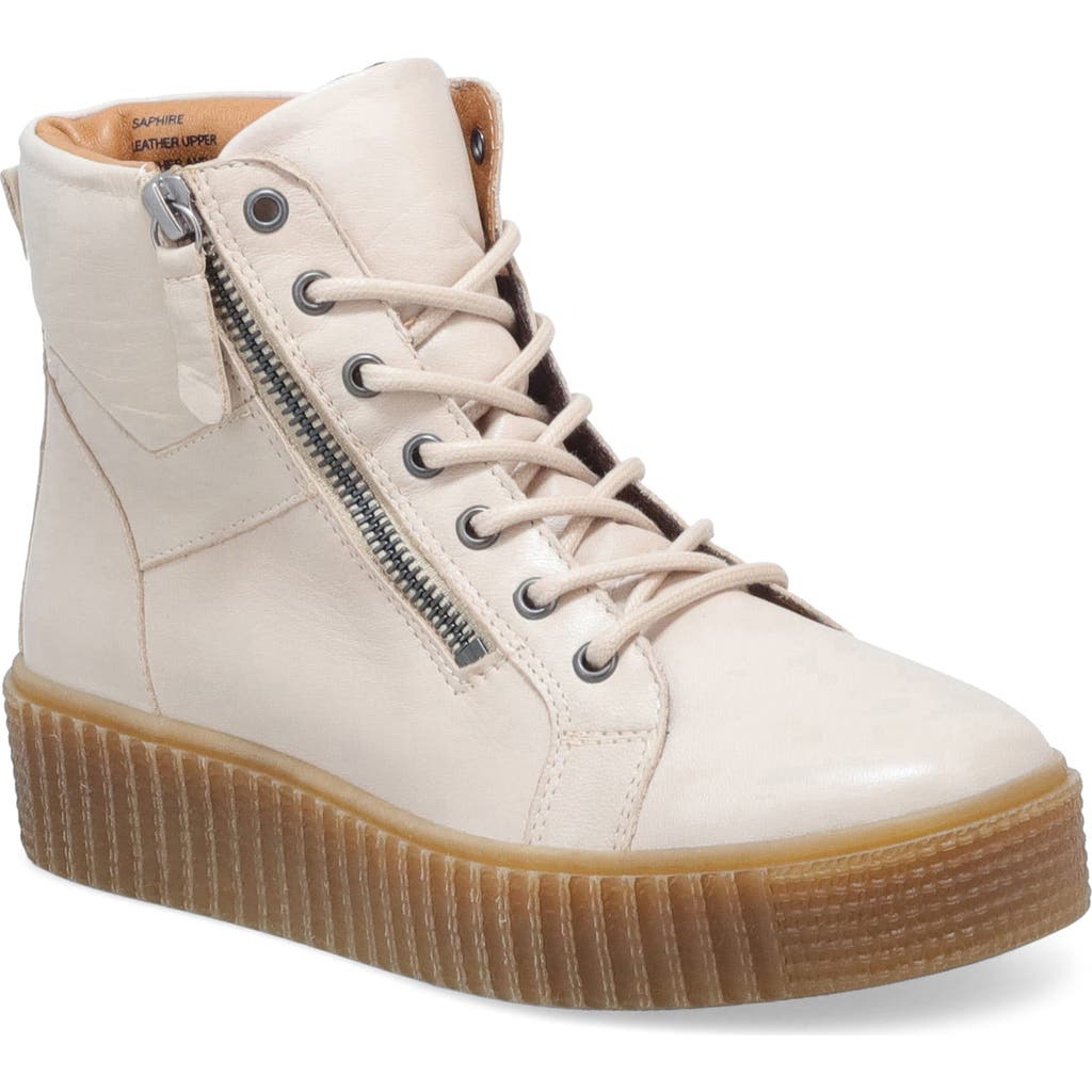 Miz Mooz Saphire Platform Sneaker In Neutral