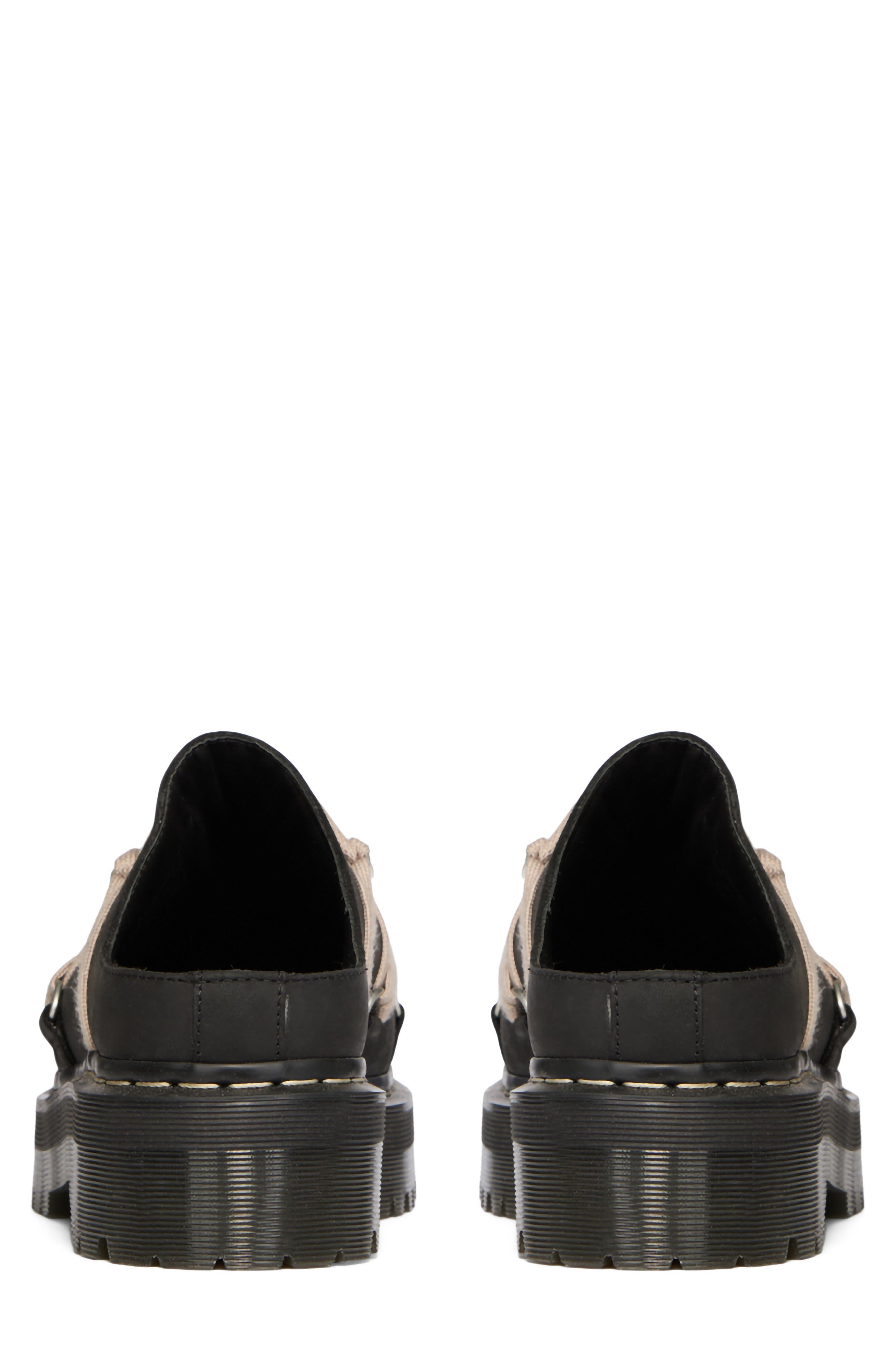 x Dr. Martens Quad Sole Megalace® Mule, Alternate, color, BLACK