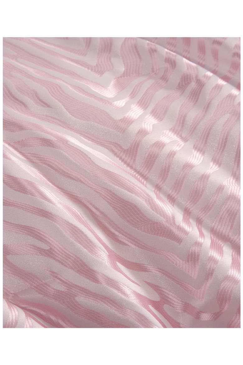 Glam Zebra Comforter & Sham Set, Alternate, color, PINK ZEBRA