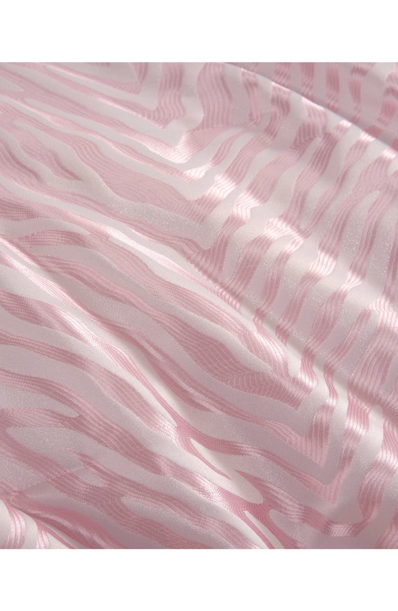 Juicy Couture Glam Zebra Comforter & Sham Set, Alternate, color, Pink Zebra