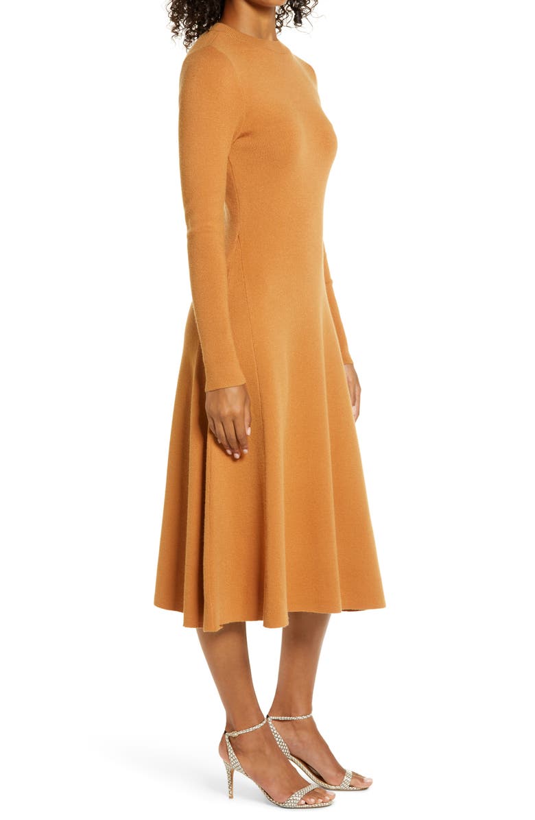 Rachel Parcell Long Sleeve Sweater Dress, Alternate, color, 