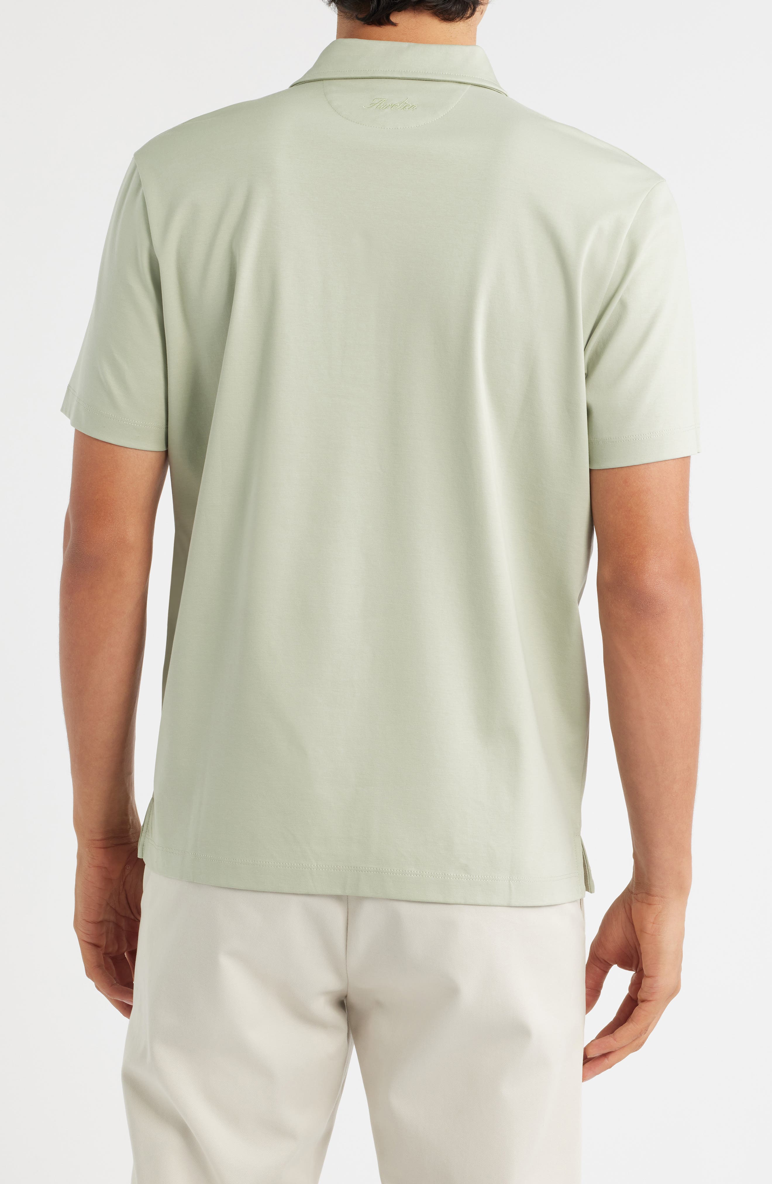 AUR1 Solid Cotton Polo - image 2