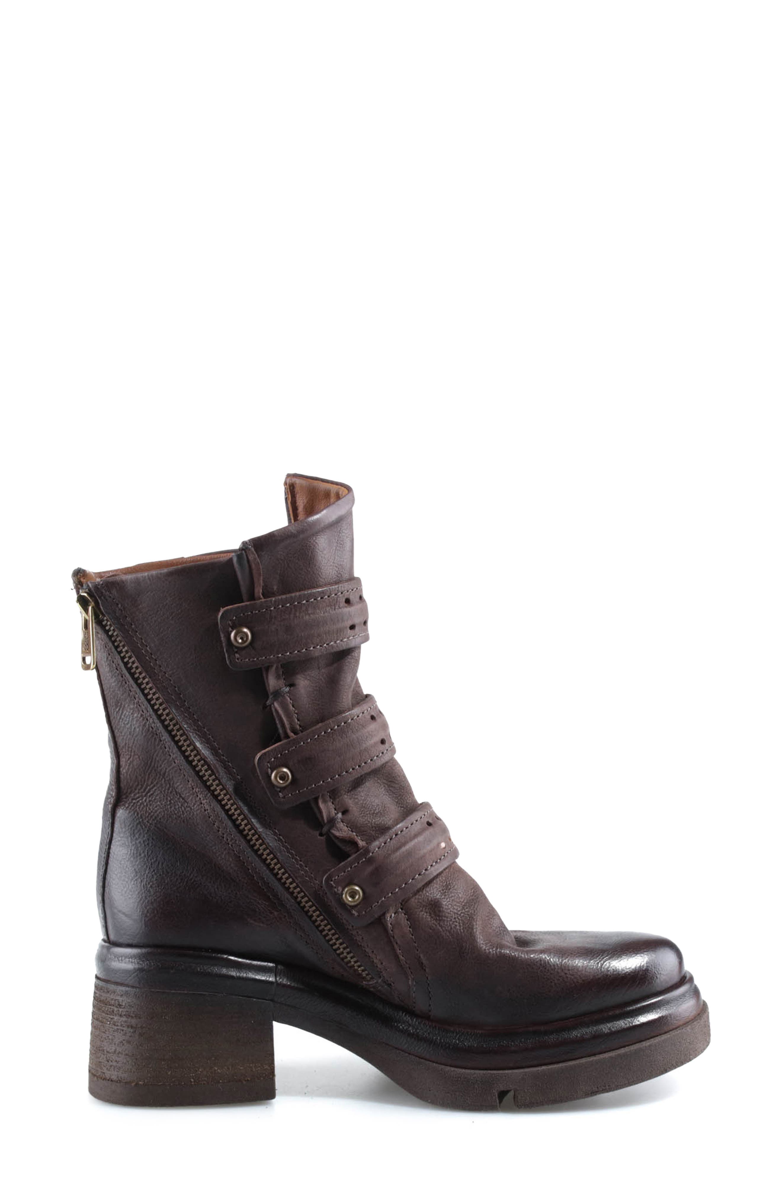 Elroy Leather Boot, Alternate, color, BROWN