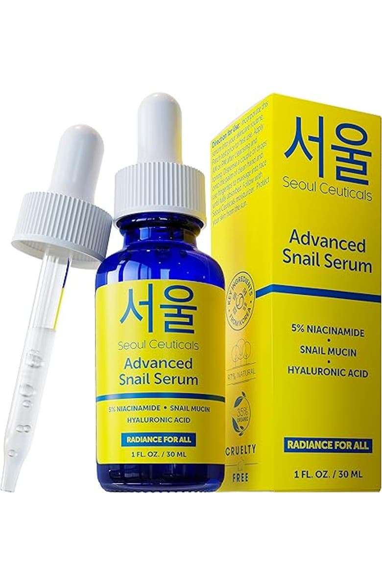 Seoul Ceuticals Advanced Snail Korean Skin Serum, Main, color, Clear