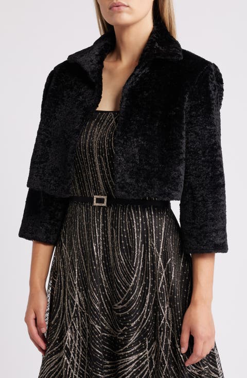 Faux Fur Bolero