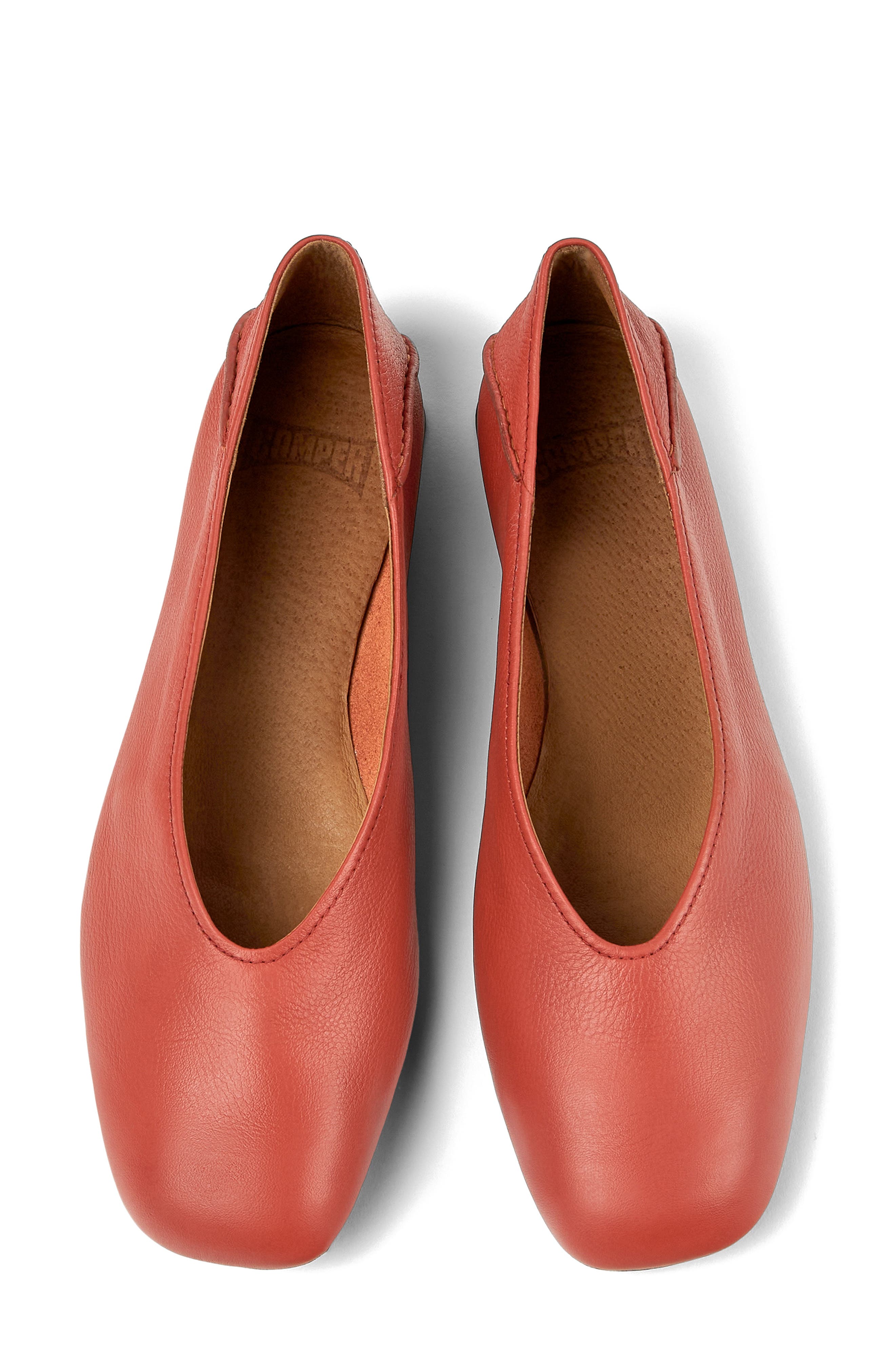 Casi Myra Flat, Alternate, color, MEDIUM RED