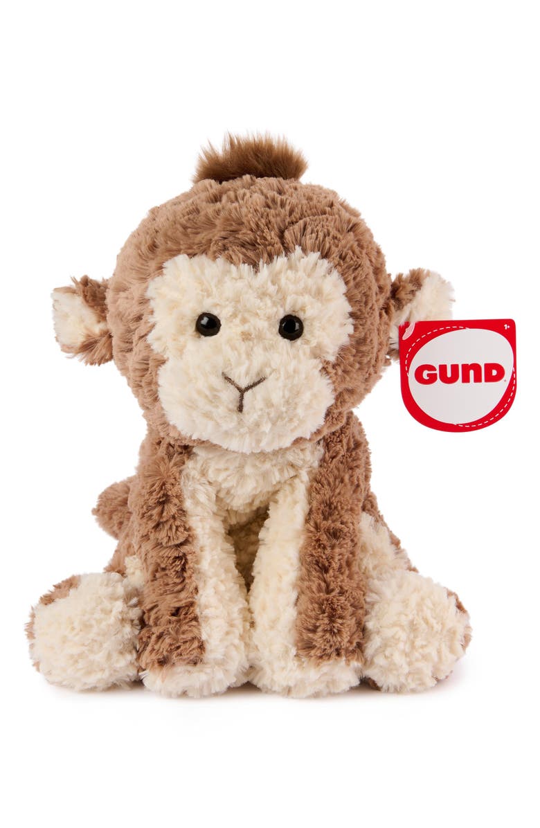 Gund Cozys<sup>™</sup> Collection Stuffed Monkey, Alternate, color, Brown