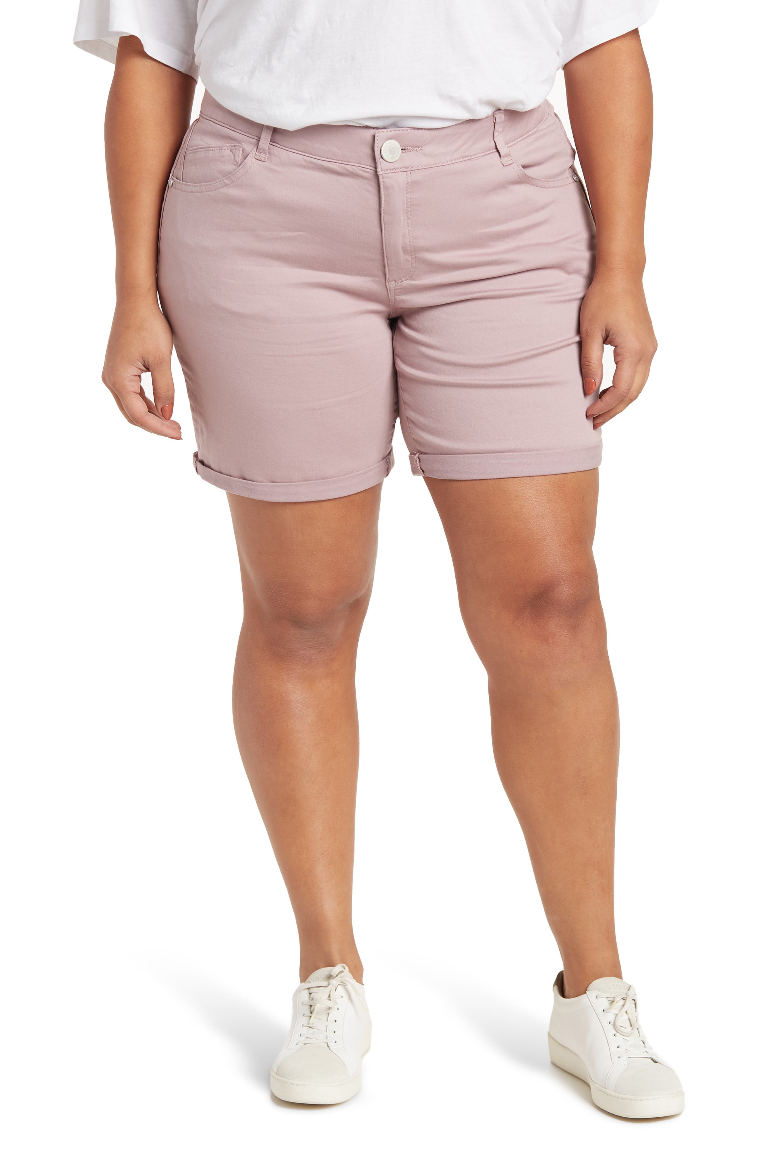 Wit & Wisdom 'Ab'Solution Stretch Cotton Shorts