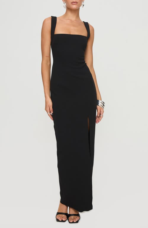 Princess Polly Bombshell Maxi Dress In Black