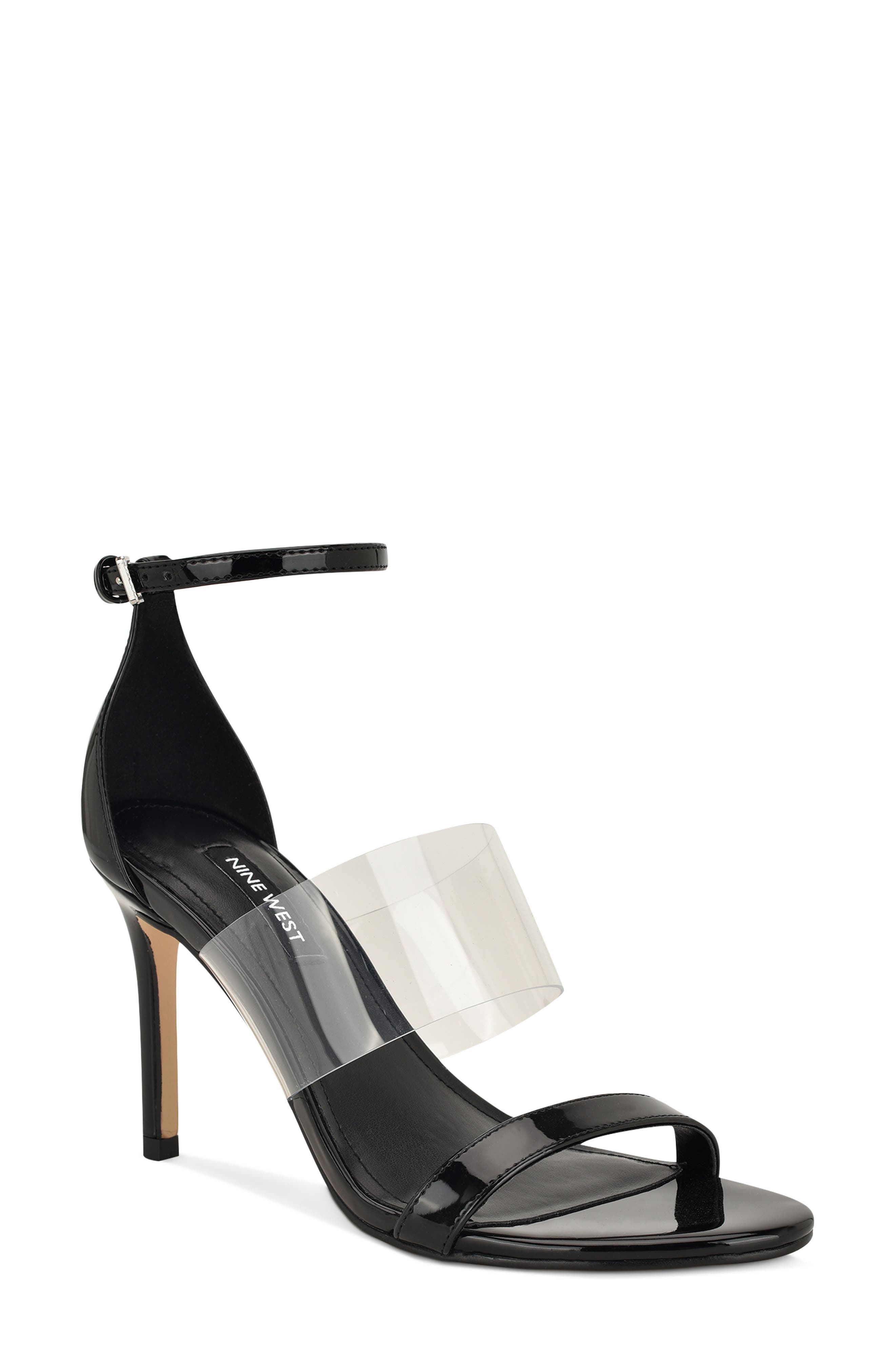 Nine West Vallie Ankle Strap Sandal, Main, color, 