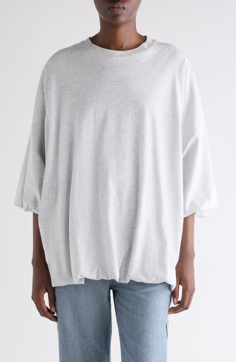 Eniko Bubble Hem Sweatshirt